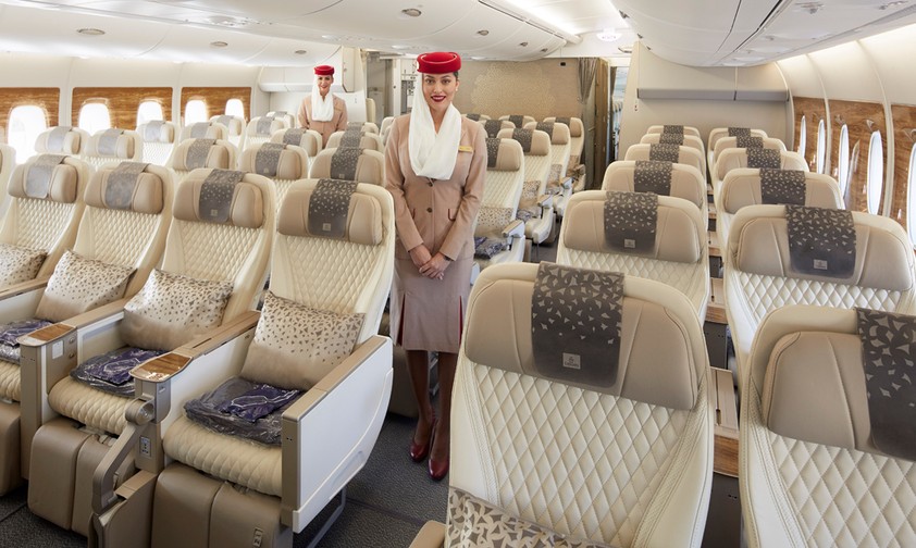 Premium Economy von Emirates: Offenbar ein Erfolg.