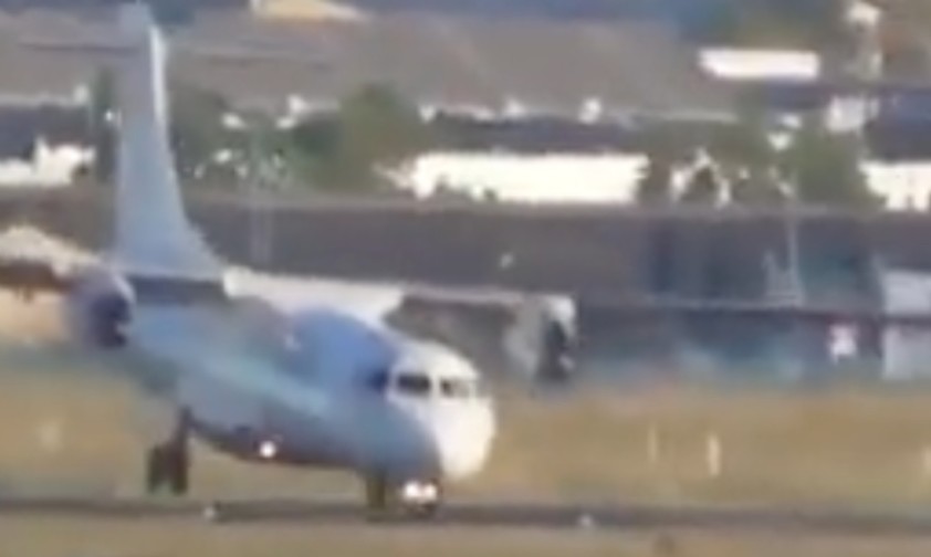 Einer der Hopser der ATR 72: Sicher ungemütlich an Bord.