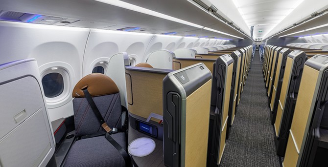 20 der Sitze werden in den Airbus A321 XLR eingebaut.