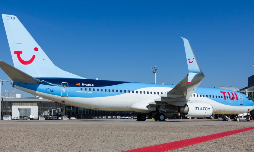 Eine Boeing 737-800 von Tuifly in Hannover: Zwei solcher Jets wurden beschädigt.