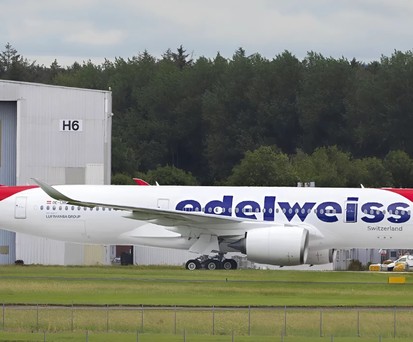 Airbus A350 von Edelweiss: Steht ab kommenden Mai im Einsatz.