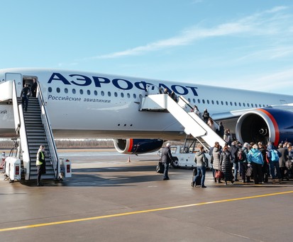 Flieger von Aeroflot: Nicht alle sind in China erwünscht.