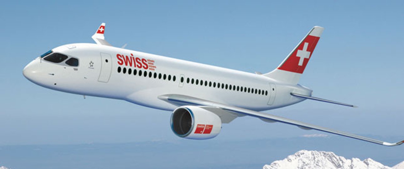 C-Series der Swiss: Erstflug verspätet.