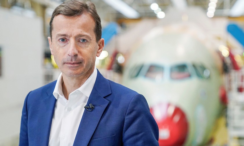 Airbus-Chef Guillaume Faury: Zu früh für konkurrenzfähige Wasserstoffflieger.