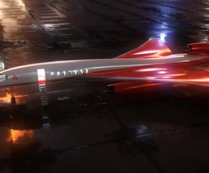 Neuer Entwurf der Aerion AS2: Neue Flügel sollen das Flugzeug effizienter machen.