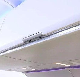 Die neuen Airspace L Bins: Airbus verspricht 60 Prozent mehr Platz.