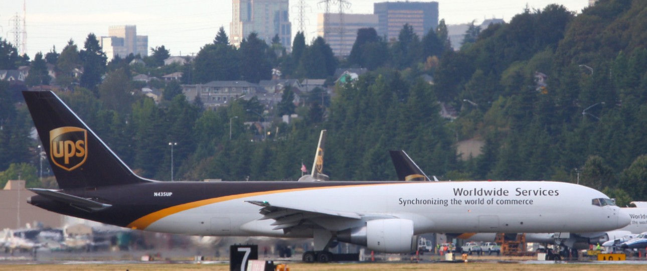 Boeing 757-200 von UPS: Keiner fliegt öfter Fracht in dieser Klasse.