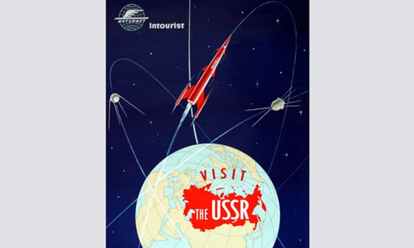Werbung der ehemaligen Intourist:  Heute ist Intourist ein ganz gewöhnliches russisches Reisebüro.