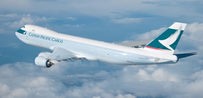 Platz 4: Cathay Pacific Cargo. 9,5 Millionen Tonnen Fracht. Die Fracht-Flotte von der Airline aus Hongkong besteht aus 23 Jets des Typs Boeing 747, darunter 13 Boeing 747-8. Einen großen Teil der Fracht transportiert das Unternehmen auch an Bord der über 140 Passagierflugzeuge.