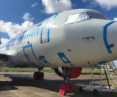 Airbus A320 Neo: Das von Unical Aviation veröffentlichte Bild zeugt Flugzeuge in der Lackierung der indischen Airline Go First
