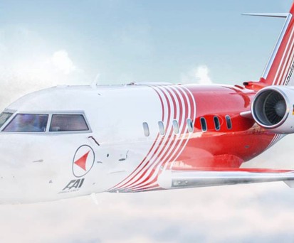 Bombardier Challenger 604 von FAI Aviation: Transportiert auch prominente Gäste.