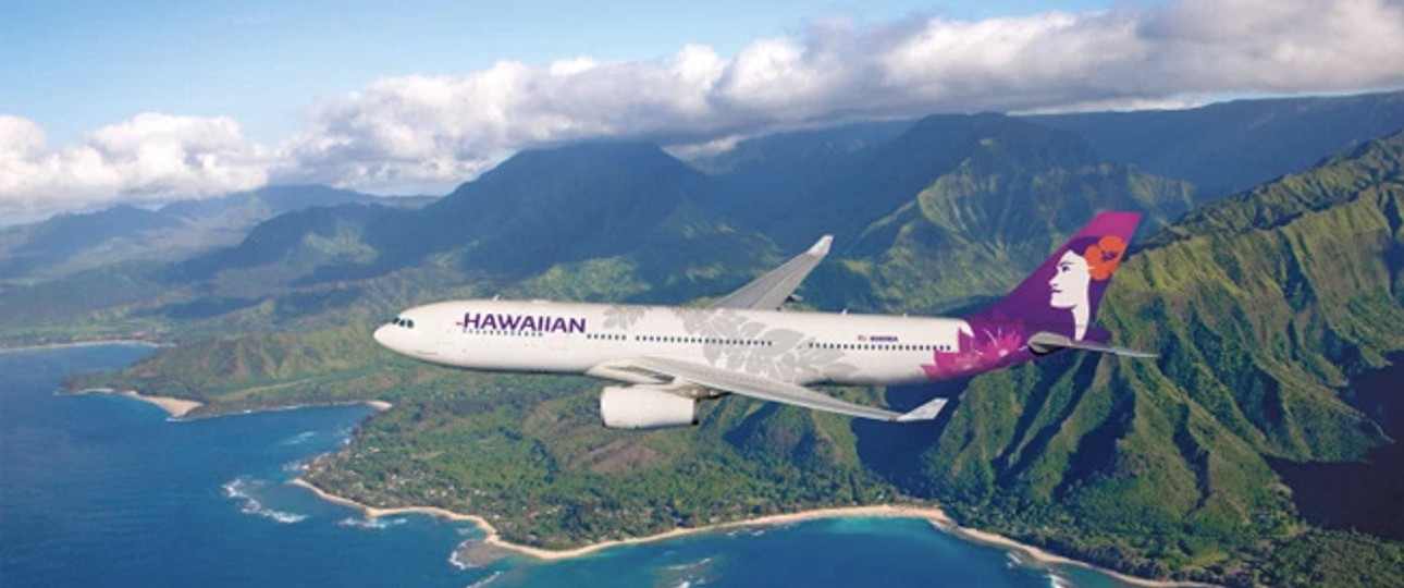 Neues Design bei Hawaiian Airlines: Hier ist ein Airbus A330 mit der Bemalung zu sehen.