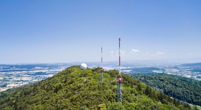 Mysteriöse Weiße Kugel: Eines der Wanderziele. 