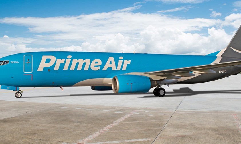 Boeing 737 von Amazon Air: In Leipzig stationiert.