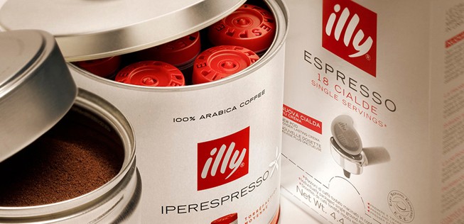 Illy-Kaffee: Bald an Bord von United.
