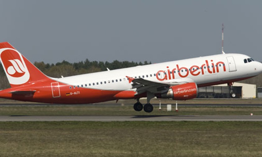 A320 von Air Berlin: Der Vorfall wird untersucht.