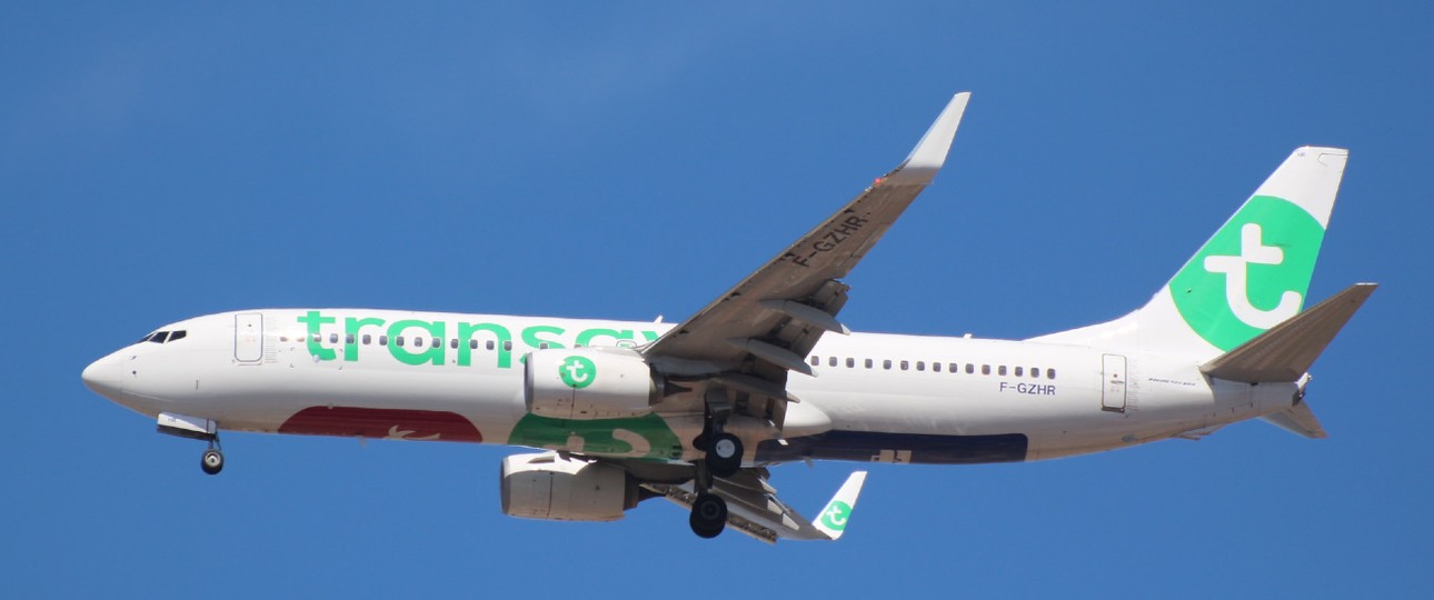 Flieger von Transavia France: Reine Boeing-737-800-Flotte.