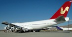 Die Boeing B747 mit der Immatrikulation N706BL: Wartet auf den ersten Flug.