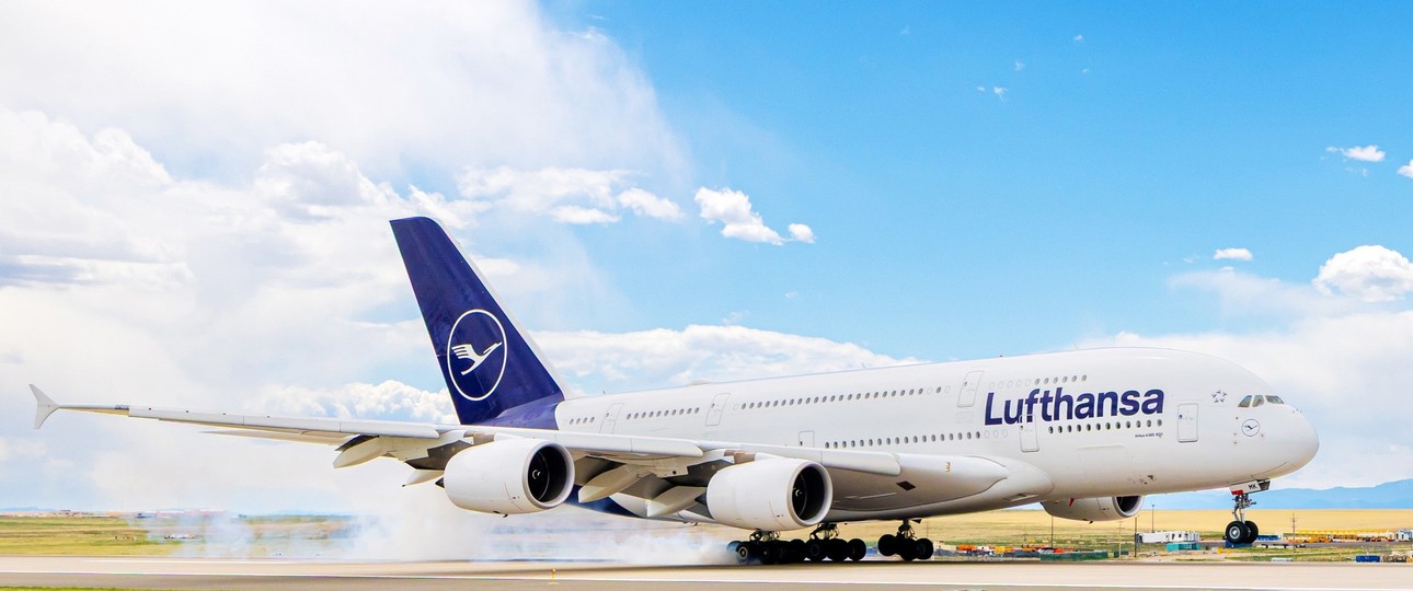 Airbus A380 von Lufthansa: Die Fluglinie setzt den Superjumbo in diesem Sommer täglich nach Denver ein.