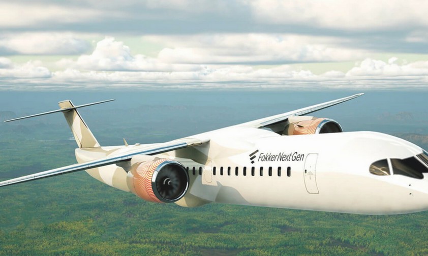 Vorschau auf den Wasserstoffflieger von Fokker Next Gen: So soll er aussehen, ...