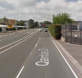 Ein Teil der Straße, die um den Flughafen von Sydney führt, nennt sich Qantas Drive.