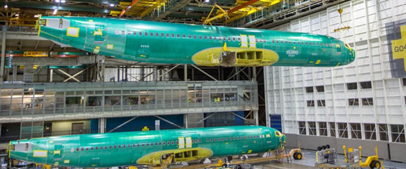 737-Produktion bei Boeing: Die Kunden bestellen weniger als im Vorjahr.