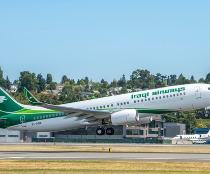Boeing 737 von Iraqi Airways: Streit zwischen Piloten.