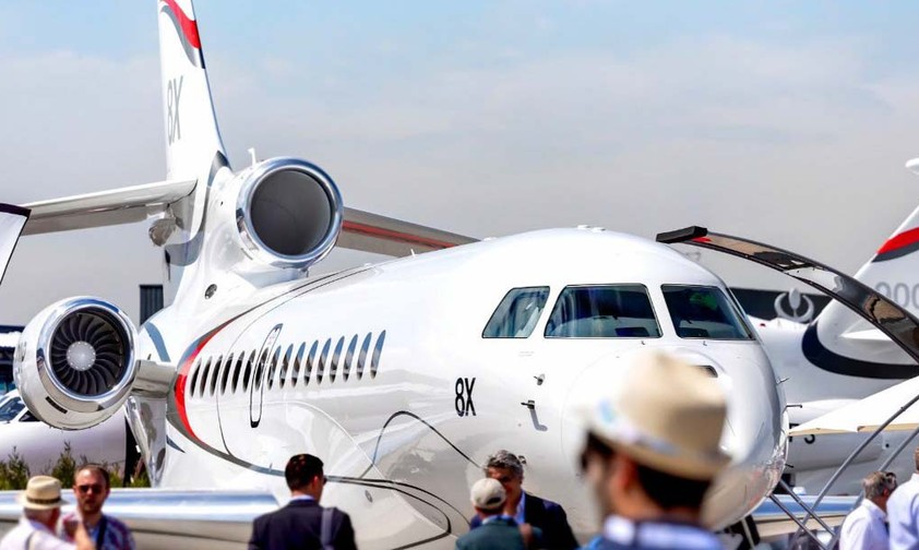 Platz 5: <strong>Dassault Aviation</strong>. Die Franzosen lieferten im vergangen Jahr 26 Flugzeuge aus. Sechs weniger als 2022.