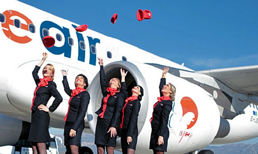 Flugbegleiterinnen von Belle Air: Sie haben keine Arbeit mehr.
