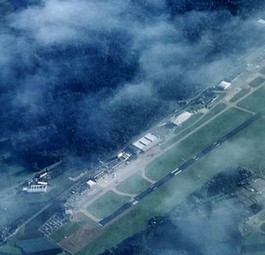 Flughafen Friedrichshafen: Noch steckt er in finanziellen Nöten.