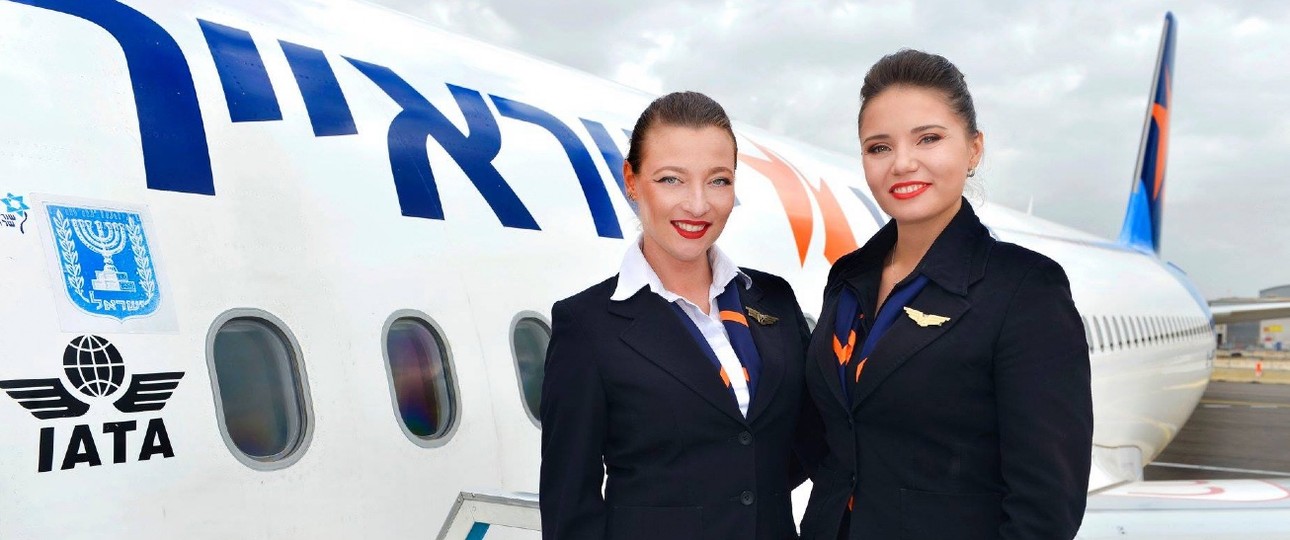 Flugbegleiterinnen von Israir: Bald unterwegs in die Vereinigten Arabischen Emiraten?