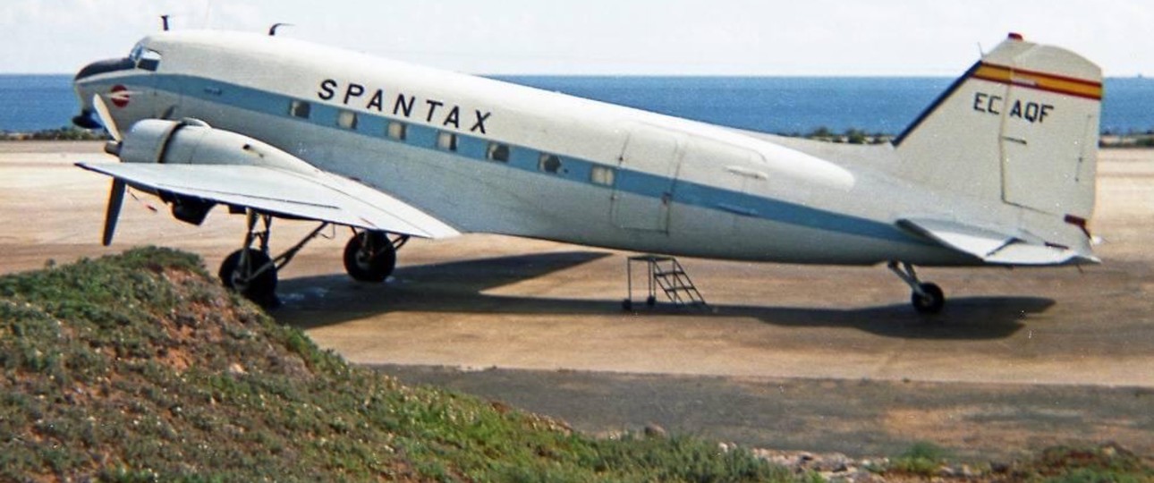 Es begann bei Spantax wie bei vielen Airlines in Europa mit der DC-3.