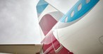 Flugzeug von Eurowings: Eines wurde heftig durchgeschüttelt.