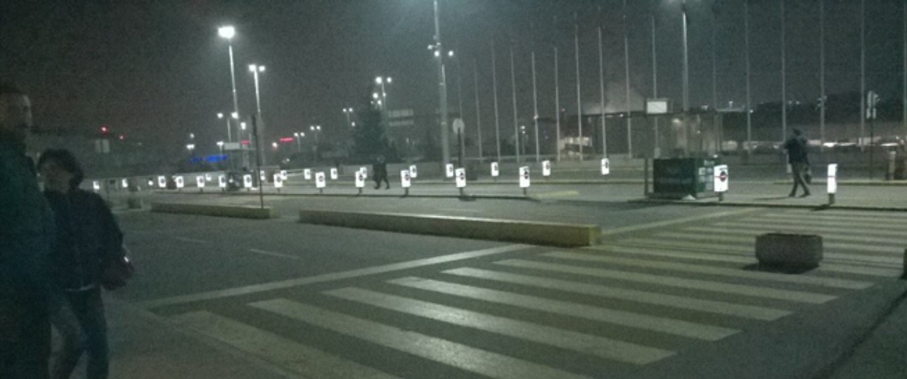 Zufahrt zum Atatürk Airport: Am Samstagabend war alles gesperrt.