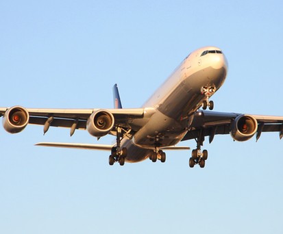 Airbus A340-600 von Lufthansa: Ein solches Flugzeug musste zwei Mal Schleifen drehen.