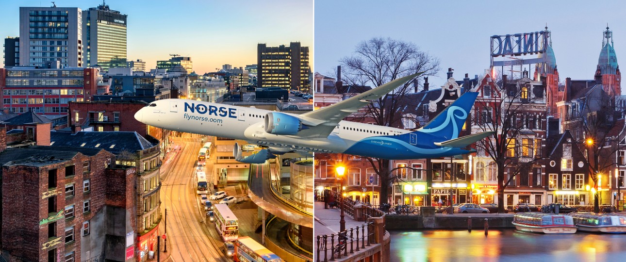 Manchester, Amsterdam und eine Boeing 787 von Norse: Darauf setzt Indigo.