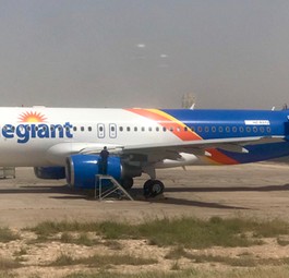 Ehemaliger Airbus A320 von Allegiant: Meist setzte die Fluggesellschaft bisher auf gebrauchte Flugzeuge.