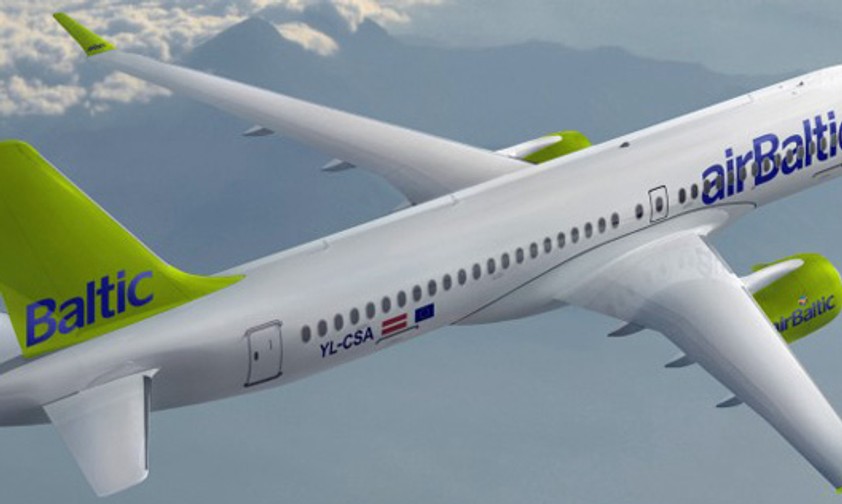 C-Series CS300 von Air Baltic: Die Airline bekommt insgesamt 20 Stück des kanadischen Fliegers.