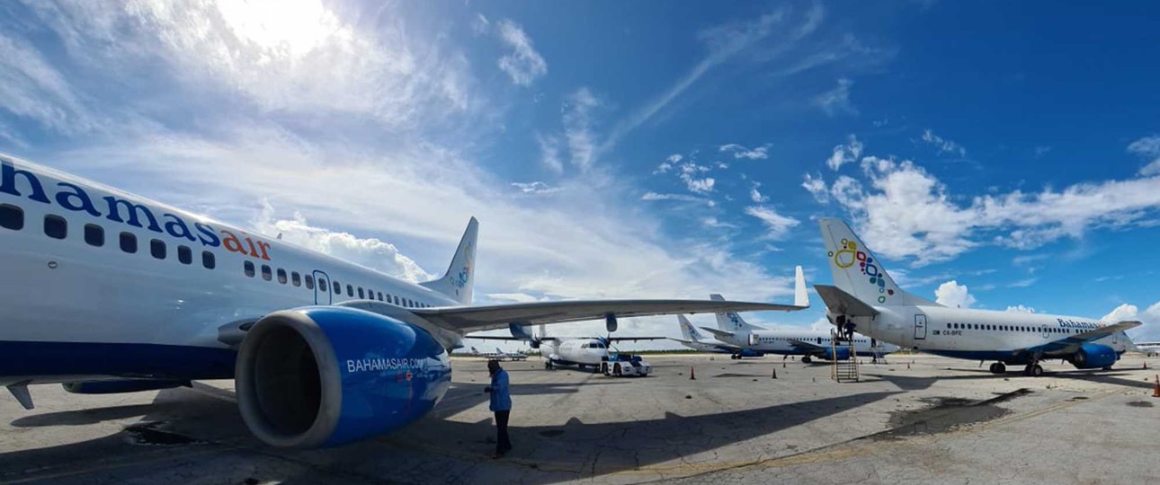 Flotte von Bahamasair: Die Airline droht, ihre US-Flüge zu verlieren.