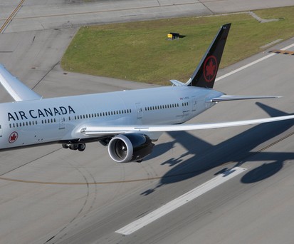Air Canada: Minus 29,9 Prozent.