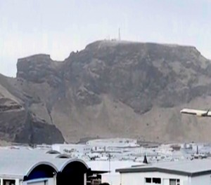 Die Boeing 757 von Icelandair: Heikler Tiefflug.