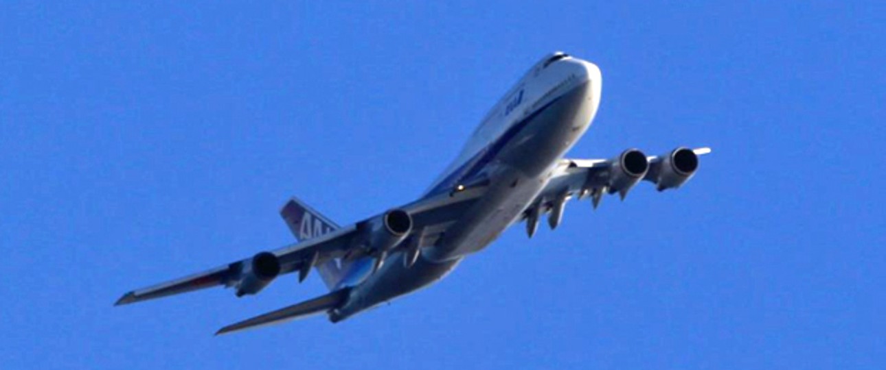 B747-400D von ANA: Bleibt noch länger.
