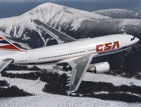 Airbus A310 von CSA: Die Airline hebt nicht mehr ab.