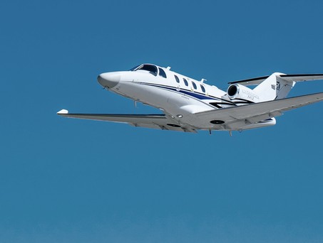 Cessna Citation M2 Gen3 in der Luft: Ende Mai fand der Erstflug statt.