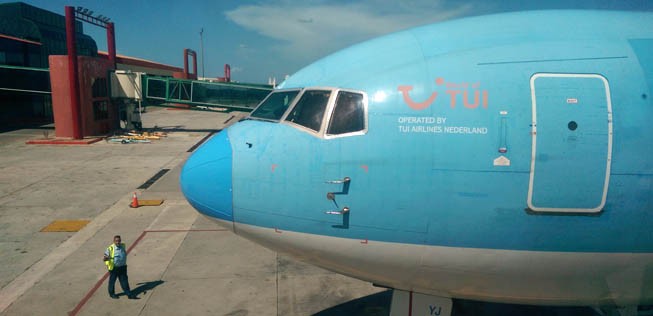 Am Gate in Varadero.