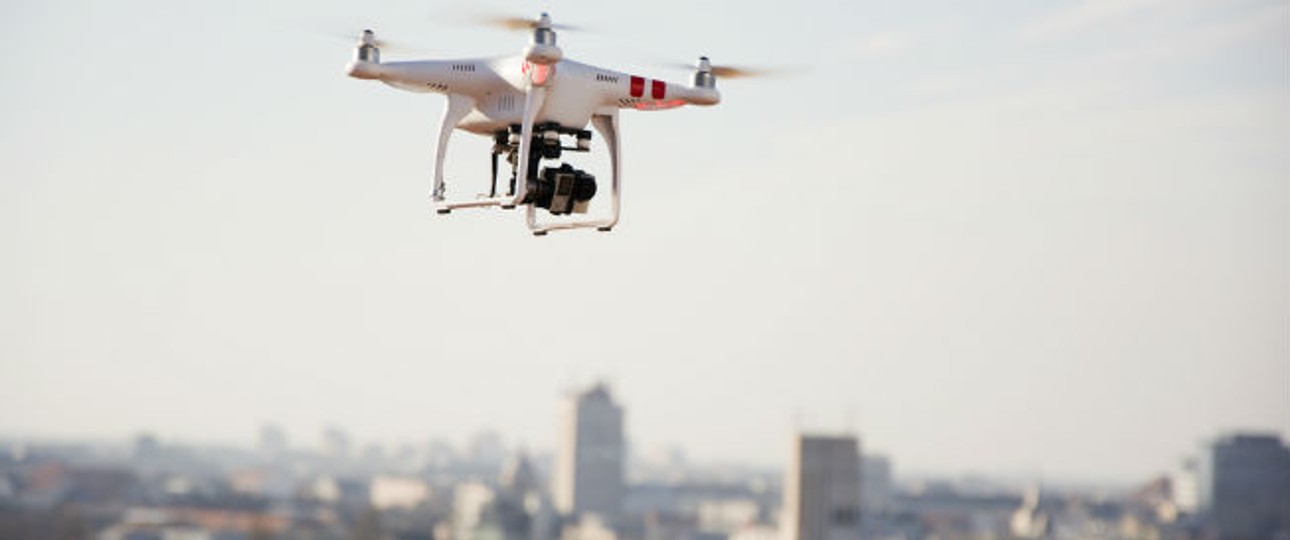 Unbemannte Drohnen: Laut VC Cockpit im Jahr 2016 eines der fünf größten Sicherheitsrisiken im Flugverkehr.