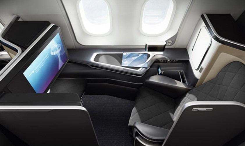In der Boeing 787-9 bietet British Airways anders als in der 787-8 eine First Class.