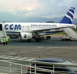 Flugzeug von Air Corsica in Ajaccio: Neuer Auftrag?