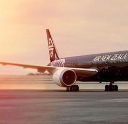 Boeing 787 von Air New Zealand: Stopp in Brisbane.