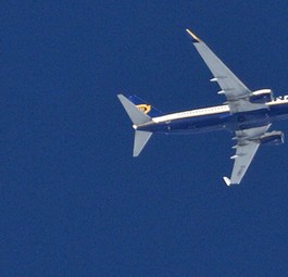 Boeing B737-800 von Ryanair im Flug: Zuwachs für die Flotte.